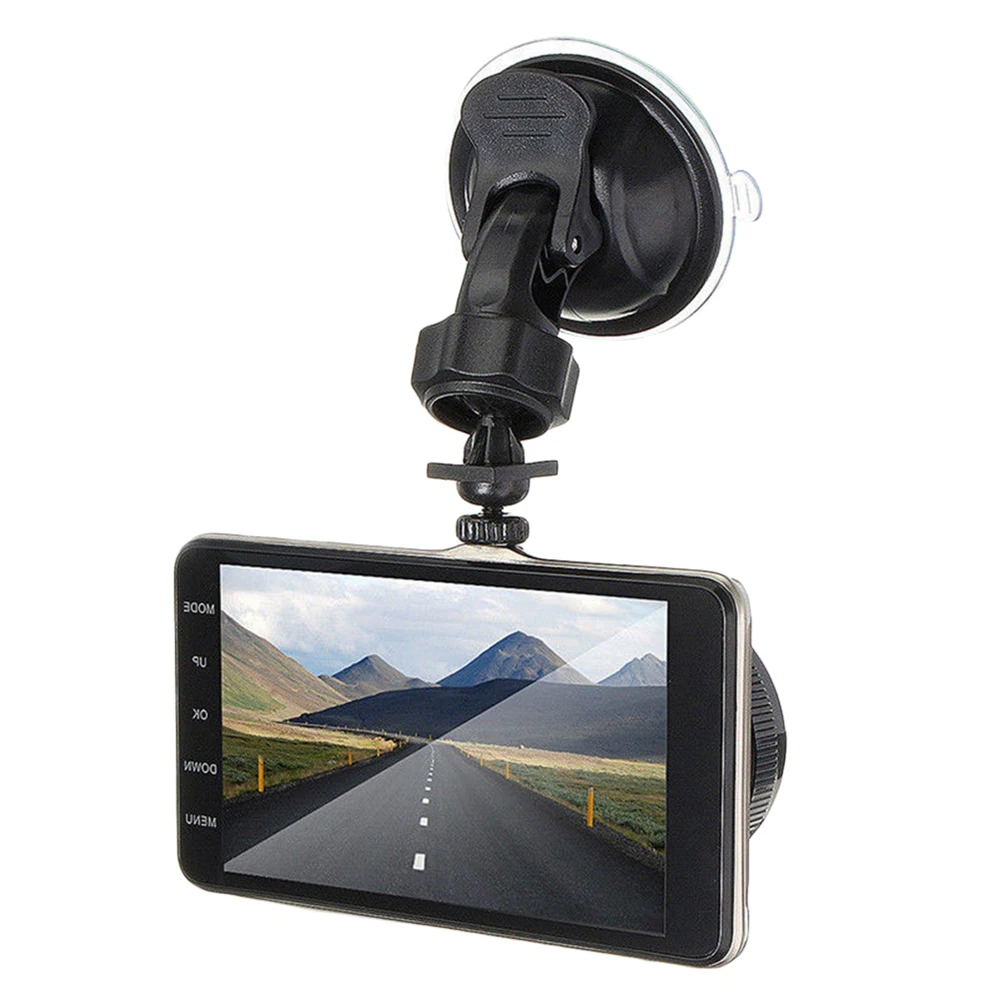 4 Inch Front And Rear Dual Lens Driving Recorder Hd 1080P Car Vehicle Dvr Edr Dashcam With G-Sensor Rearview
4 Inch Front And Rear Dual Lens Driving Recorder Hd 1080P Car Vehicle Dvr Edr Dashcam With G-Sensor Rearview