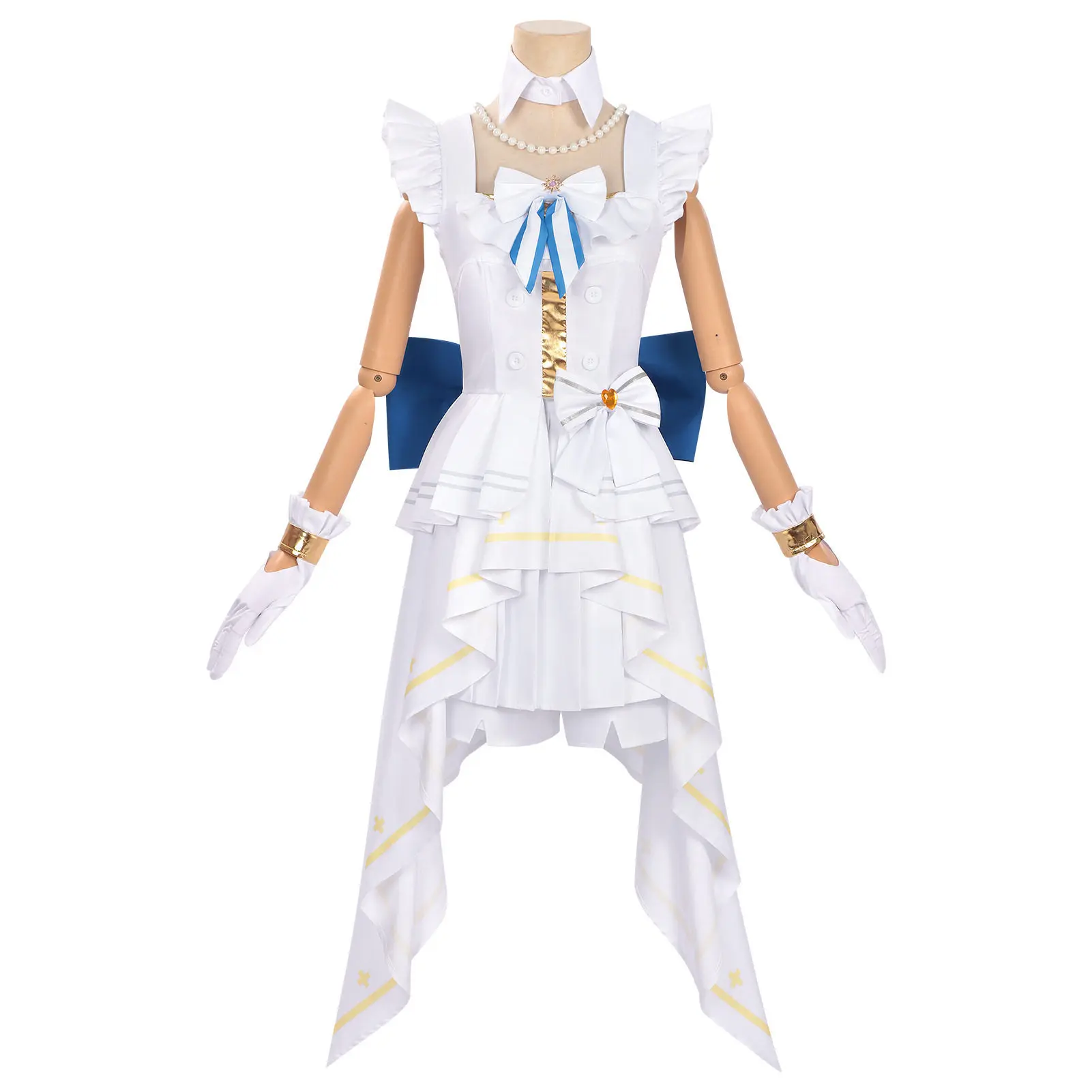 Wuthering Waves Phoebe Cosplay Costume Birthday party limited to members of girl group Solar5 White Lolita dress
Wuthering Waves Phoebe Cosplay Costume Birthday party limited to members of girl group Solar5 White Lolita dress