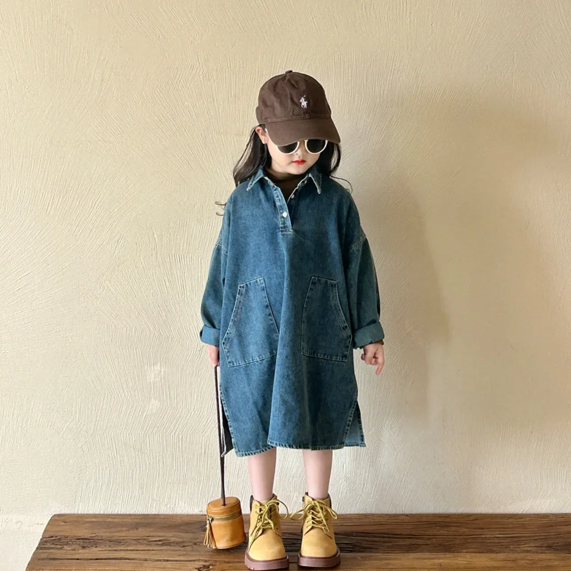 Girls Skirts 2024 Autumn New Childrens Clothes Girls Baby Foreign Style Relaxed Style Shirt Denim Skirt Casual Simple Daily
Girls Skirts 2024 Autumn New Childrens Clothes Girls Baby Foreign Style Relaxed Style Shirt Denim Skirt Casual Simple Daily