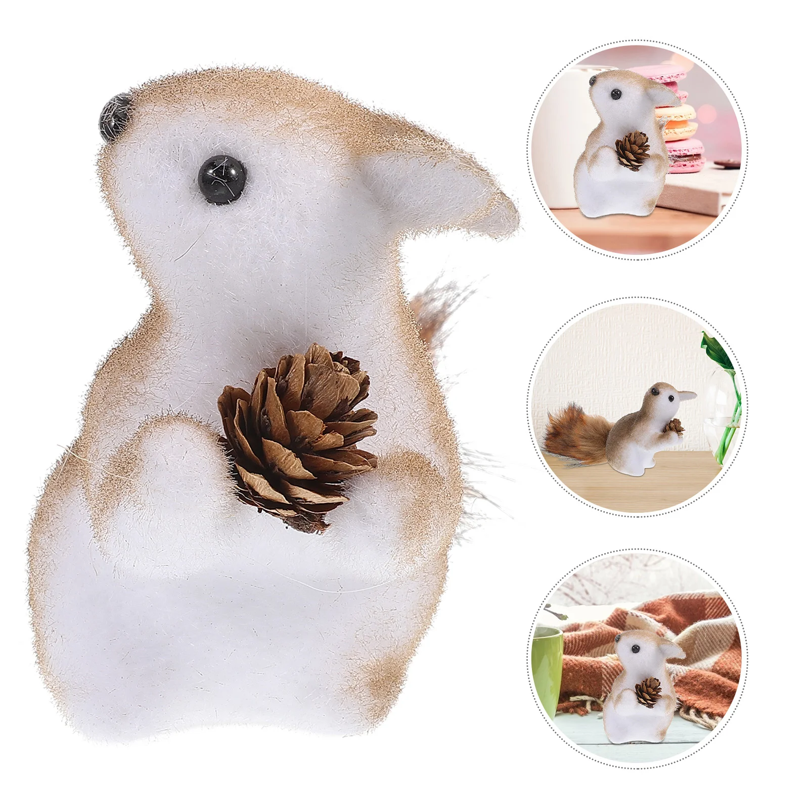 Cute Realistic Squirrel Figurine Home Decoration Artificial Fur Animal nament Party Favors Lifelike Resin Statue Desktop Decor
Cute Realistic Squirrel Figurine Home Decoration Artificial Fur Animal nament Party Favors Lifelike Resin Statue Desktop Decor
