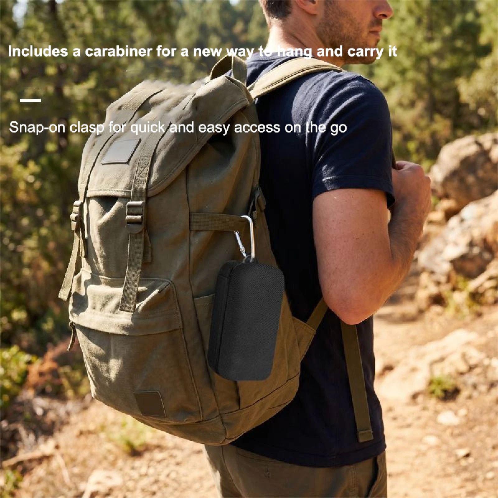 Shockproof Carry Storage Bag For Insta360 Luna Ultra Protective Case Anti-drop Travel Camera Accessories with Carabiner Clip
Shockproof Carry Storage Bag For Insta360 Luna Ultra Protective Case Anti-drop Travel Camera Accessories with Carabiner Clip