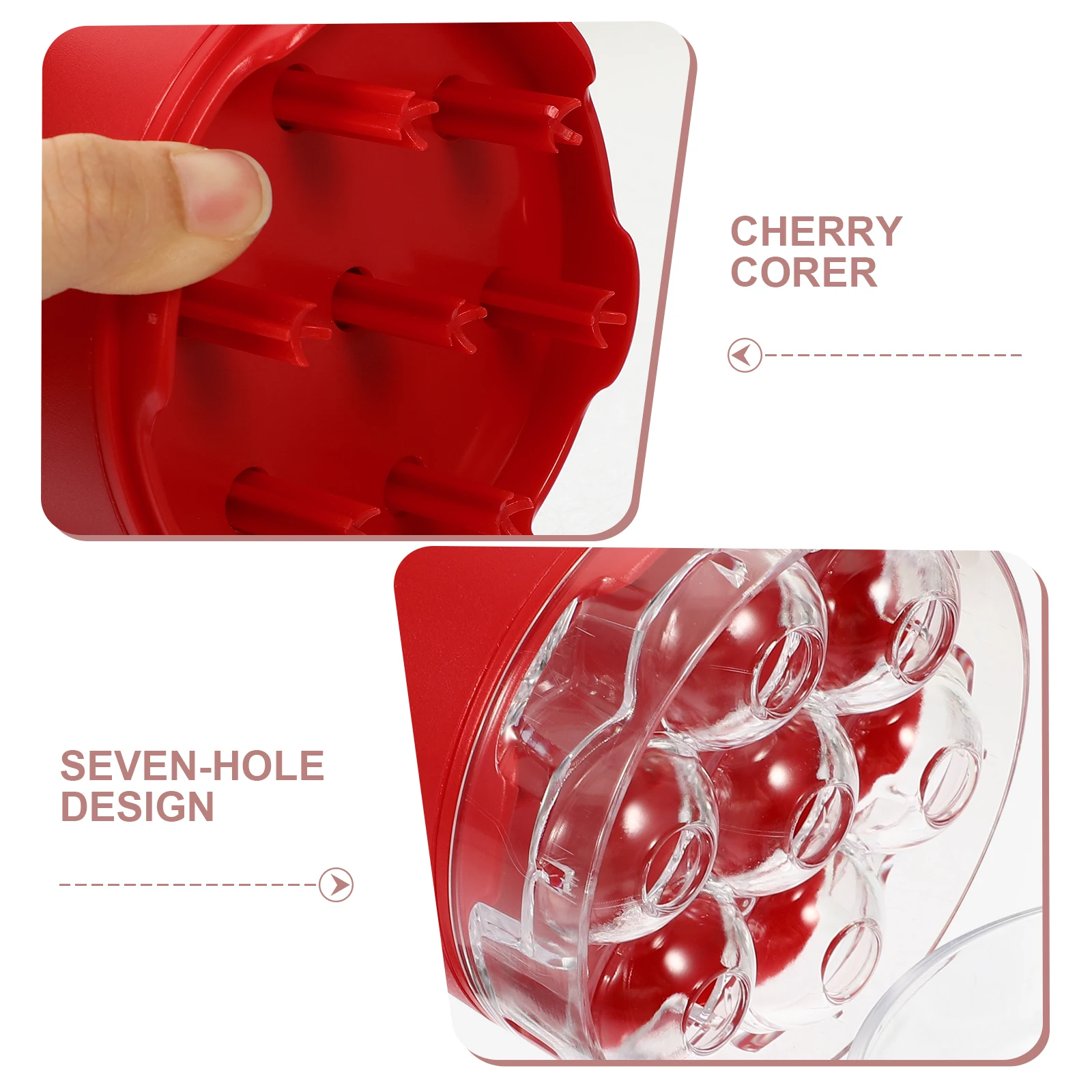 Cherry Pitter Tool Holes Press Type Fruit Core Extractor for Cherries Dates Multi Function Pit Remover Easy Clean Reusable
Cherry Pitter Tool Holes Press Type Fruit Core Extractor for Cherries Dates Multi Function Pit Remover Easy Clean Reusable