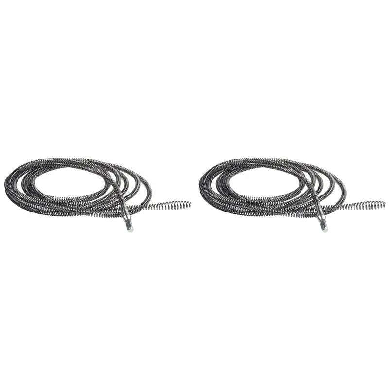 A53Q-2Pcs 5 Meter Electric Drill Drain Dredging Spring Sink Pipe Sewer Dredging Tool Set For Kitchen Bathroom Plumbing
A53Q-2Pcs 5 Meter Electric Drill Drain Dredging Spring Sink Pipe Sewer Dredging Tool Set For Kitchen Bathroom Plumbing