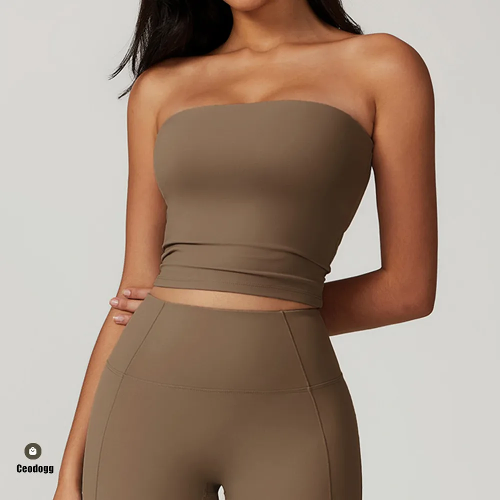 Спортивный бюстгальтер-бандо Облегающий крой Женский дышащий топ-бюстье для йоги и фитнеса без бретелек Короткий топ для тренировок в спортзале женский XP383
Спортивный бюстгальтер-бандо Облегающий крой Женский дышащий топ-бюстье для йоги и фитнеса без бретелек Короткий топ для тренировок в спортзале женский XP383
