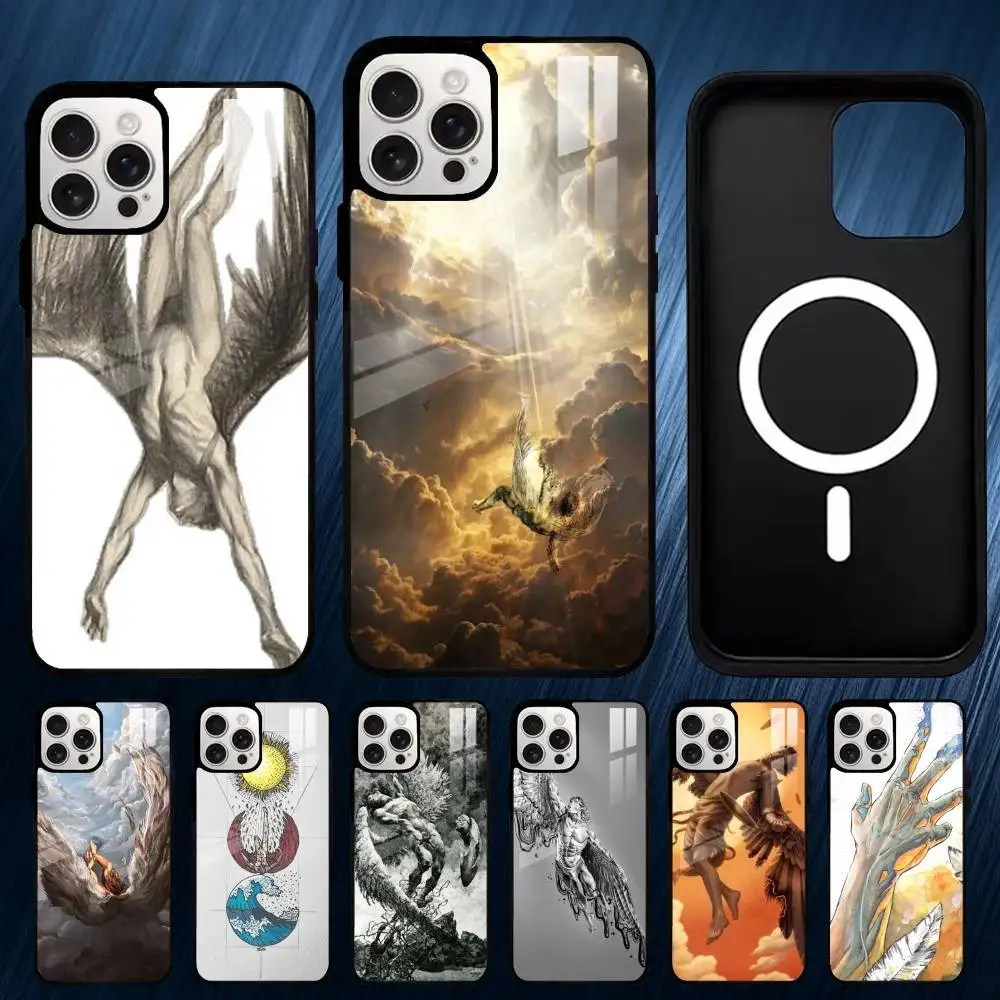 I-Icarus Phone Case For iPhone17,16,15,14,13,12,11,Plus,Pro,Max For Magsafe Wireless Charging cover
I-Icarus Phone Case For iPhone17,16,15,14,13,12,11,Plus,Pro,Max For Magsafe Wireless Charging cover