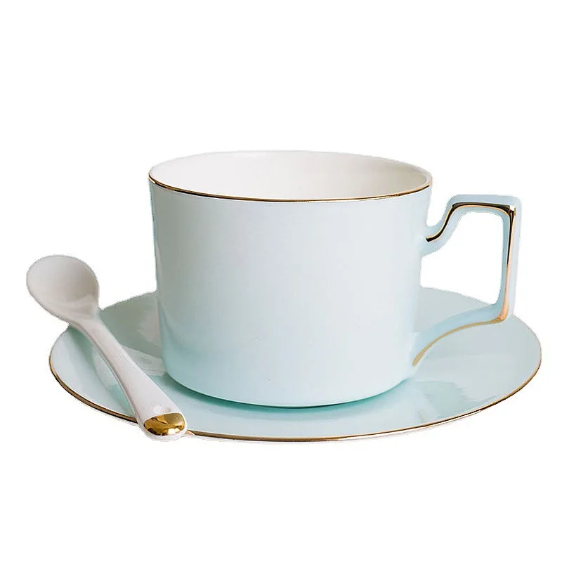 Simple Color Glaze Bone China Coffee Cup Saucer Set For Home Ceramic Mug With Custom Logo Souvenir Gift Collection
Simple Color Glaze Bone China Coffee Cup Saucer Set For Home Ceramic Mug With Custom Logo Souvenir Gift Collection