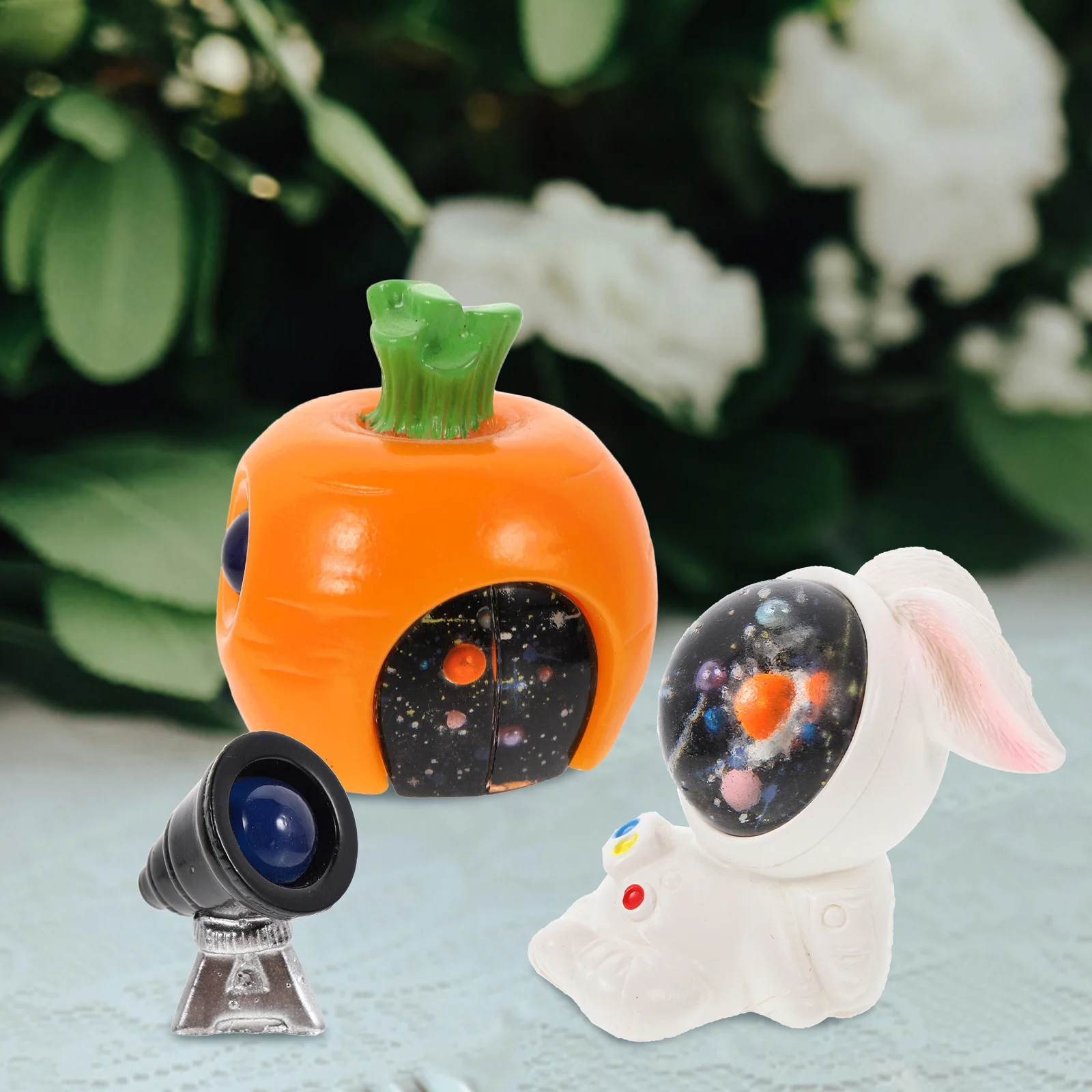 6Pcs Chic Astronaut Rabbit Modeling Decor Lovely Easter Bunny Ornaments Household Statue Miniature Astronaut Rabbits
6Pcs Chic Astronaut Rabbit Modeling Decor Lovely Easter Bunny Ornaments Household Statue Miniature Astronaut Rabbits