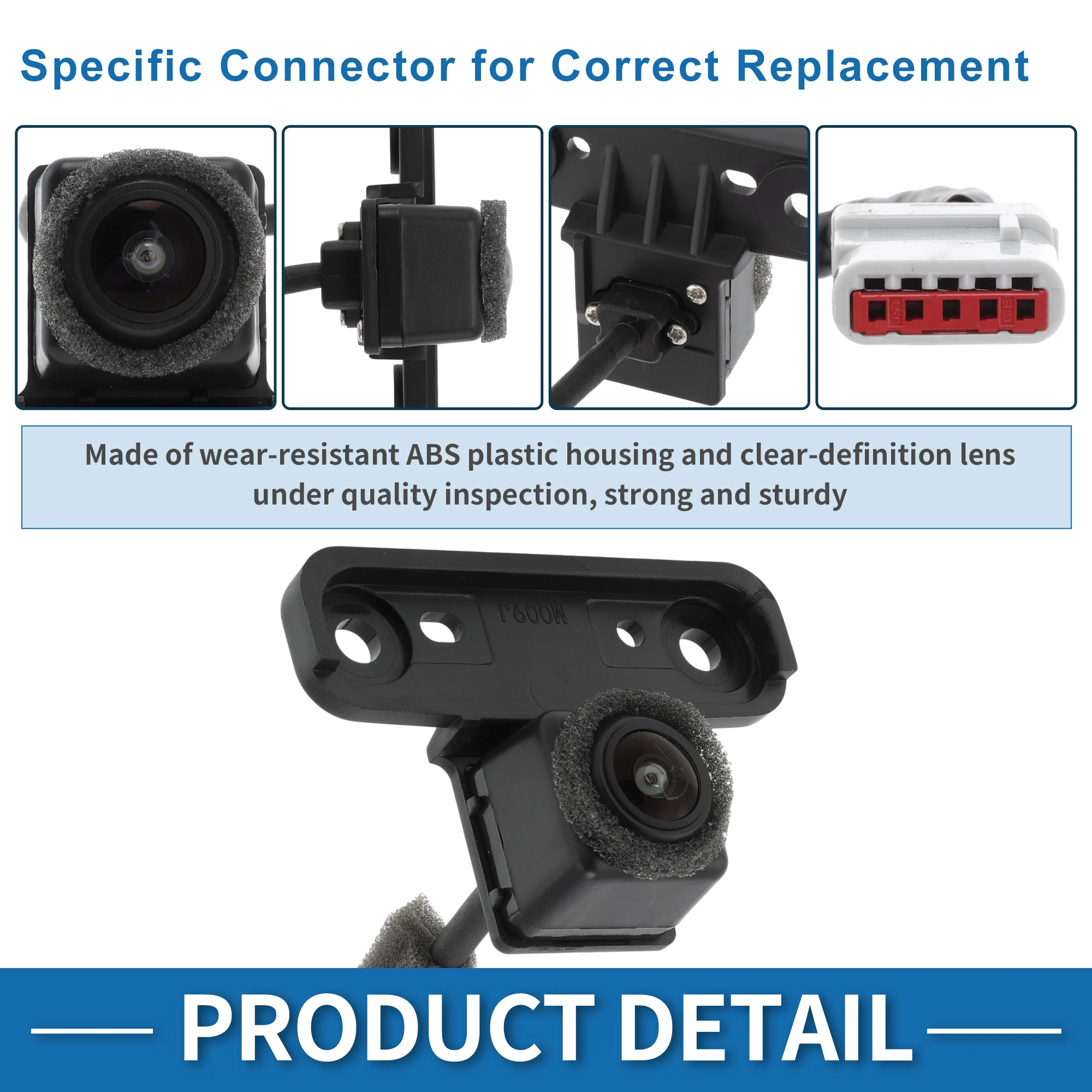 UXCELL Front View Camera for Cadillac Escalade 16-20 Park Assist Camera Replace No.23402538/23326602/23445829
UXCELL Front View Camera for Cadillac Escalade 16-20 Park Assist Camera Replace No.23402538/23326602/23445829