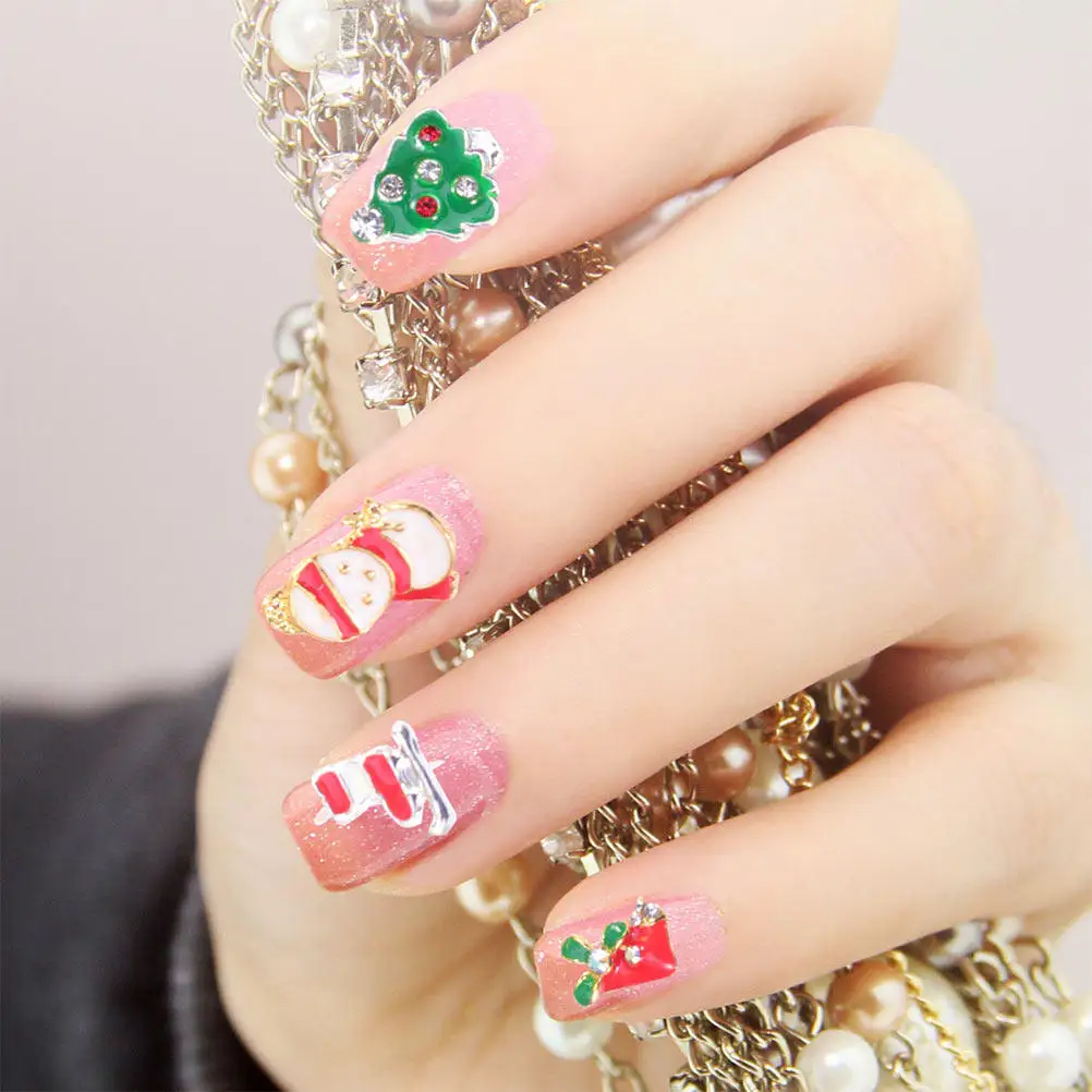 Christmas Nail Art Charms 4 Boxes Rhinestone Glue Stickers Gems DIY Accessories Manicure Snowman Santa Tree Design
Christmas Nail Art Charms 4 Boxes Rhinestone Glue Stickers Gems DIY Accessories Manicure Snowman Santa Tree Design