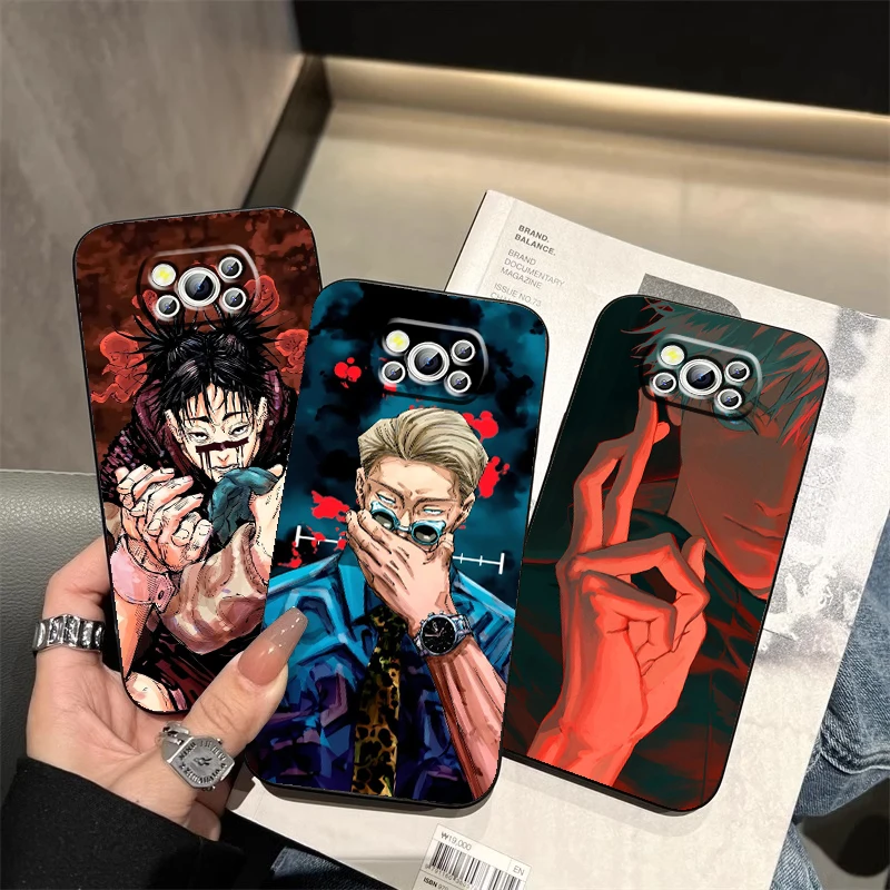 Anime J-Jujutsus Kaisens Art For Xiaomi Mi Poco F5 F4 F3 X6 X5 X4 X3 M6 M5 M5S M4 M3 C65 Pro GT NFC 5G Black Back Phone Case
Anime J-Jujutsus Kaisens Art For Xiaomi Mi Poco F5 F4 F3 X6 X5 X4 X3 M6 M5 M5S M4 M3 C65 Pro GT NFC 5G Black Back Phone Case