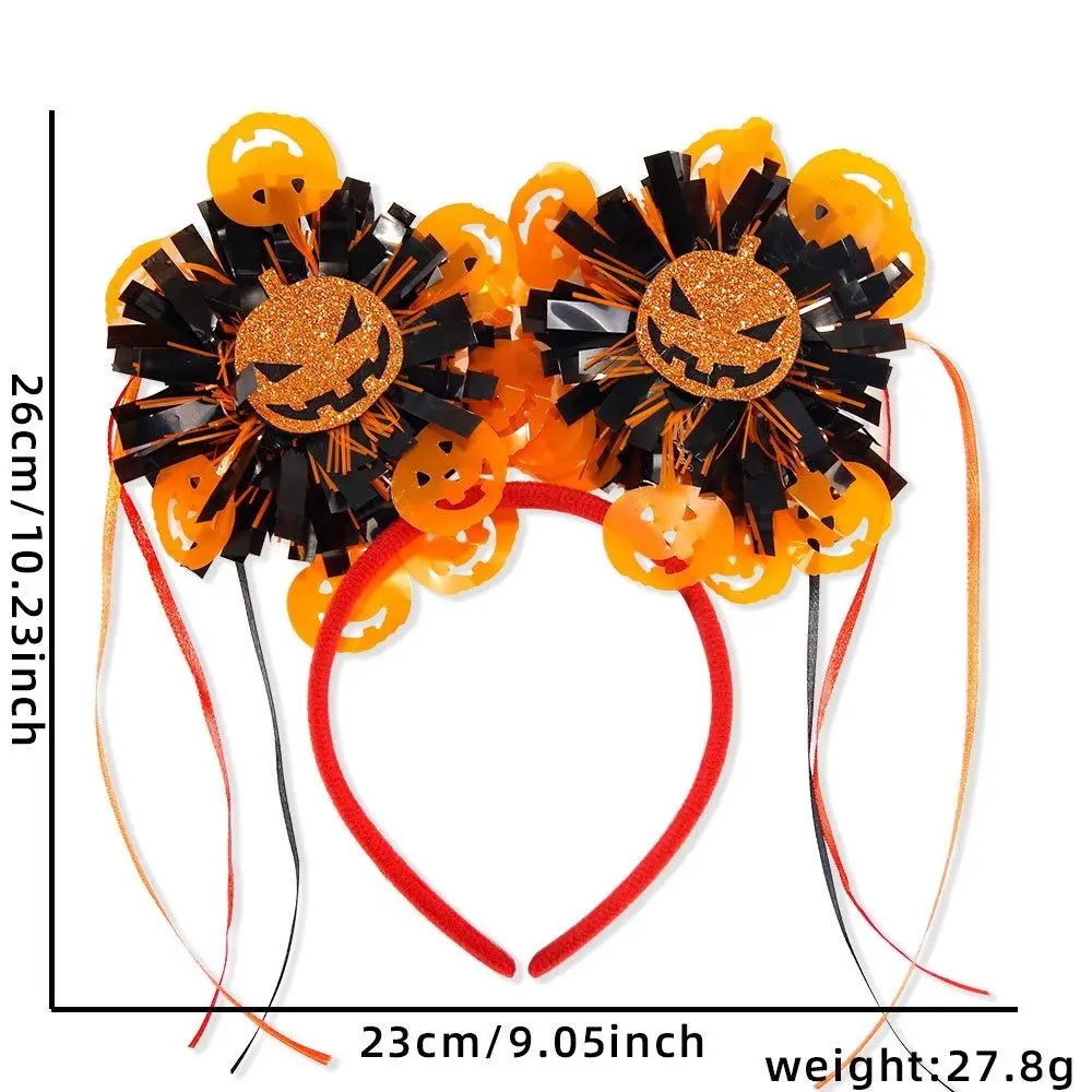 Funny Bat Halloween Hairbands Pumpkin Skull Halloween Hair Hoop Stripe Tassel Handicraft Bat Skeleton Headband Hair Accessories
Funny Bat Halloween Hairbands Pumpkin Skull Halloween Hair Hoop Stripe Tassel Handicraft Bat Skeleton Headband Hair Accessories