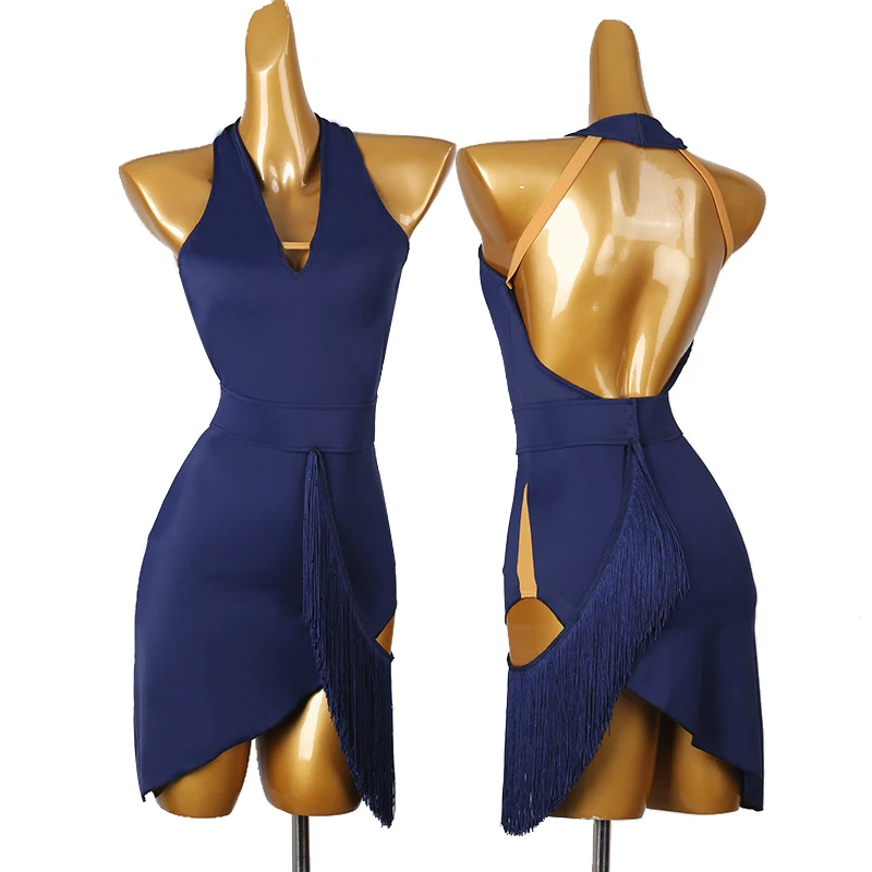 backless ballroom latin american Line dance clothes fringed tassels dress Women chacha samba competition dancewear practice wear
backless ballroom latin american Line dance clothes fringed tassels dress Women chacha samba competition dancewear practice wear