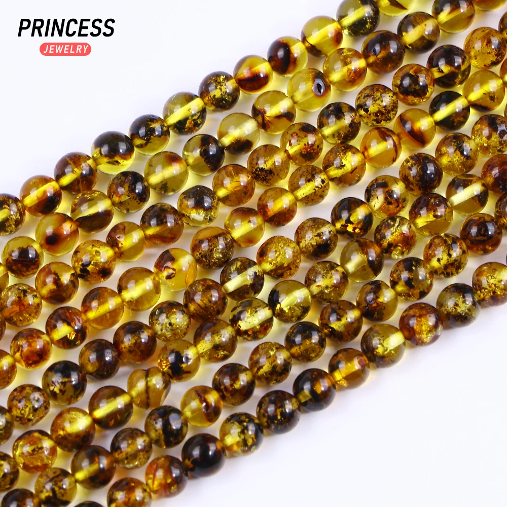 A++ Natural Baltic Sea Flower Amber 5-6mm Loose Gemstone Beads for Jewelry Making Bracelet Wholesale Beads DIY Accessories
A++ Natural Baltic Sea Flower Amber 5-6mm Loose Gemstone Beads for Jewelry Making Bracelet Wholesale Beads DIY Accessories