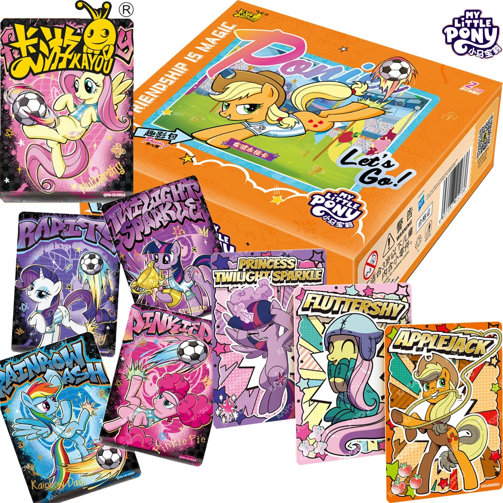 New KAYOU Official My Little Pony Collection Card Magic Adventure Animation Cartoon Q-version Character Exquisite Cards Gifts
New KAYOU Official My Little Pony Collection Card Magic Adventure Animation Cartoon Q-version Character Exquisite Cards Gifts