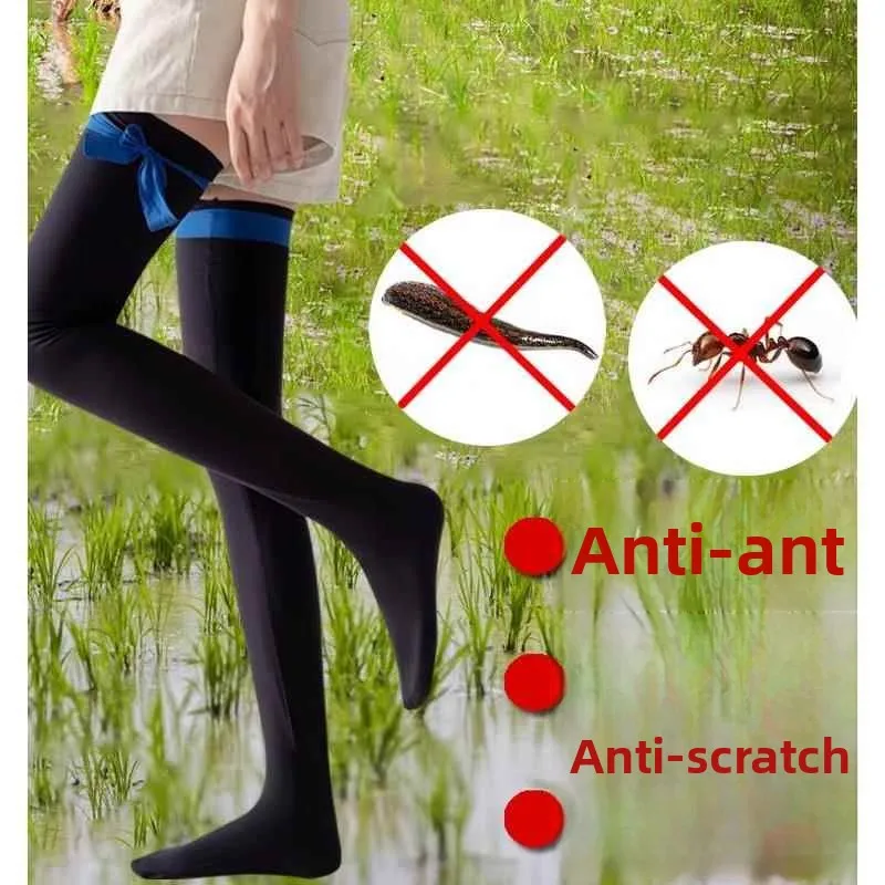 Мужские носки для работы на рисовых полях, толстые, длинные, от комаров, для защиты ног при посадке риса и работах на водных полях
Мужские носки для работы на рисовых полях, толстые, длинные, от комаров, для защиты ног при посадке риса и работах на водных полях