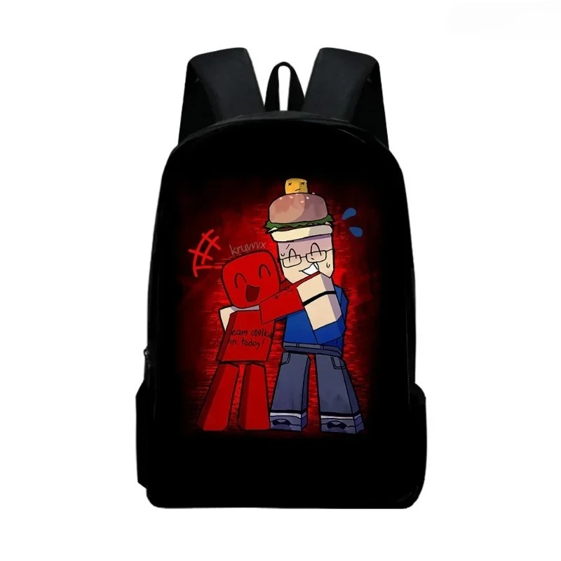 Robloxs Game Forsaken Gubby Creative Peripheral Cartoon Backpack Student Double Layer Bag Decoration Gift
Robloxs Game Forsaken Gubby Creative Peripheral Cartoon Backpack Student Double Layer Bag Decoration Gift