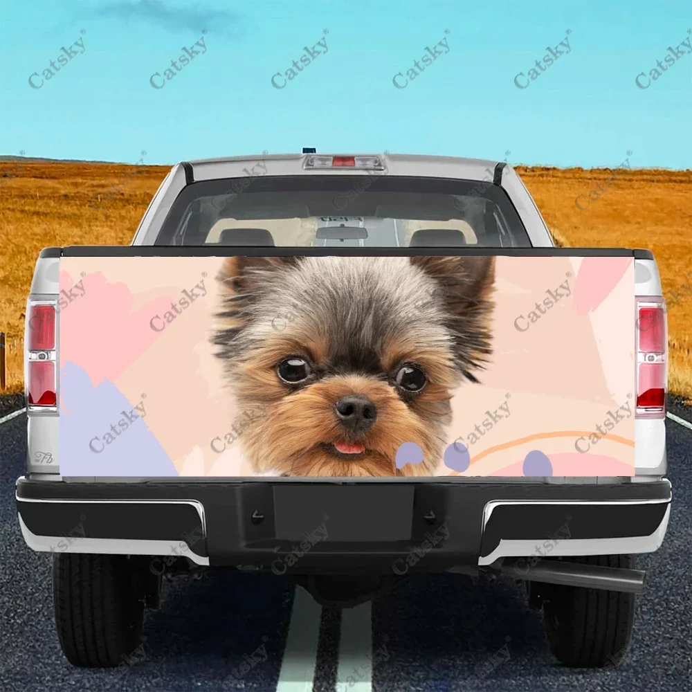 Yorkshire Terrier Truck Tailgate Wrap Professional Grade Material Universal Fit for Full Size Trucks Weatherproof Car Wash Safe
Yorkshire Terrier Truck Tailgate Wrap Professional Grade Material Universal Fit for Full Size Trucks Weatherproof Car Wash Safe