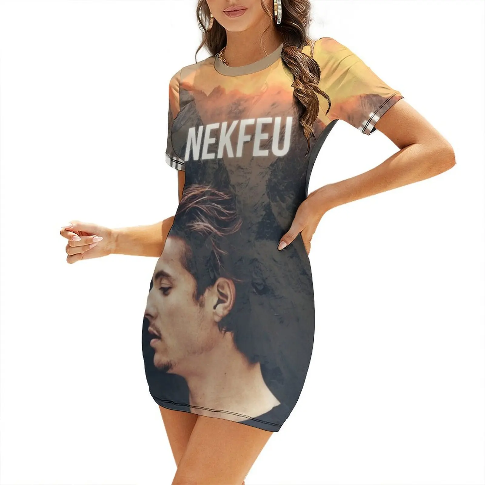 Nekfeu - Design Short-Sleeved Dress dress korean style Beachwear Dance dresses Woman fashion Dress
Nekfeu - Design Short-Sleeved Dress dress korean style Beachwear Dance dresses Woman fashion Dress