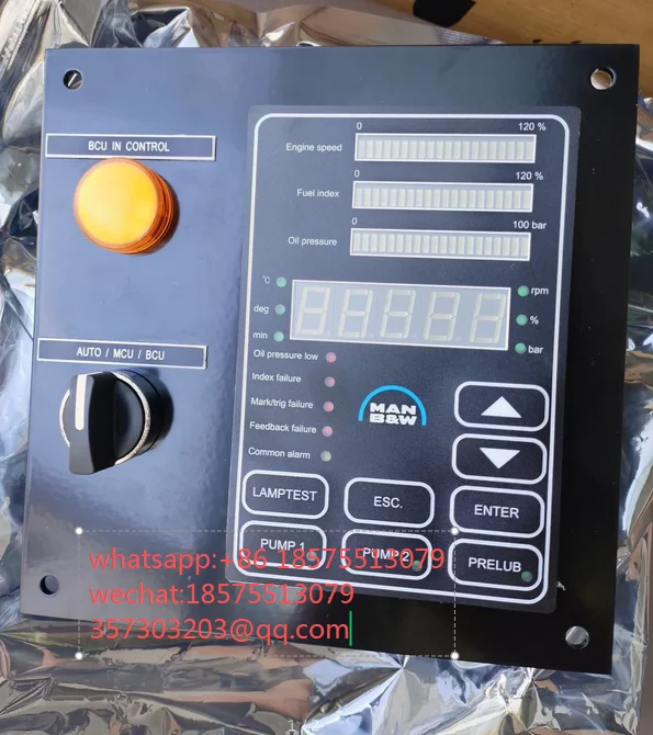 For MAN 3171197-4 B&W Oil Injector HMI Control Panel 1 Piece
For MAN 3171197-4 B&W Oil Injector HMI Control Panel 1 Piece
