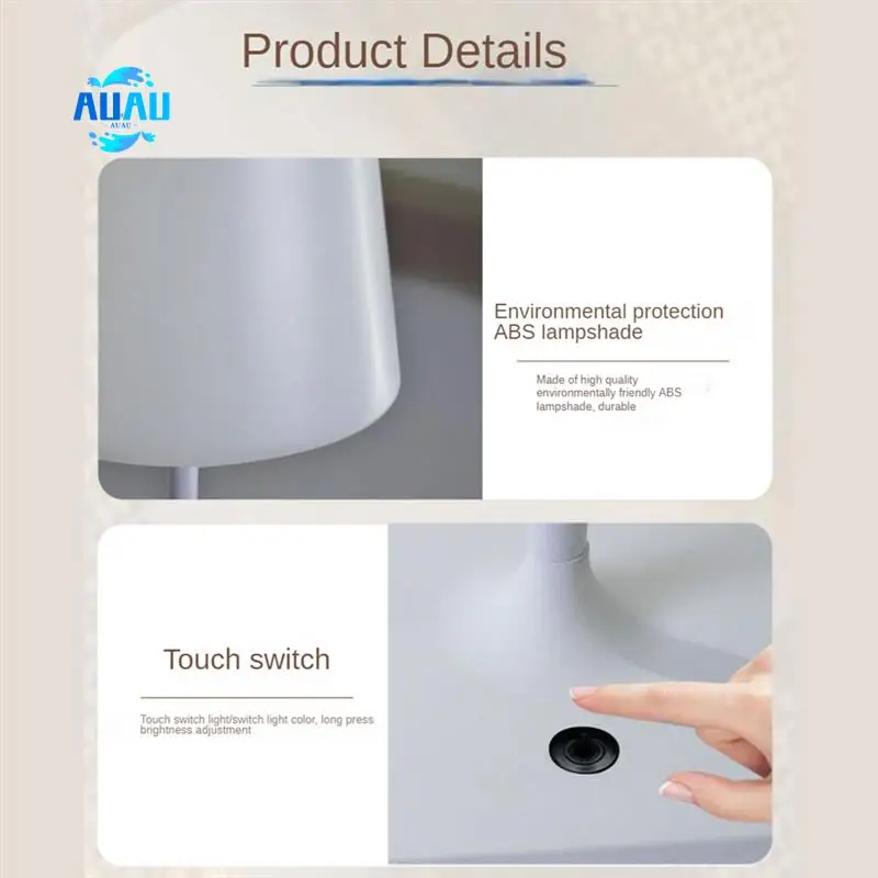 AUAU-Cordless LED Desk Lamp USB Rechargeable Stepless Dimming Portable Night Light For Living Room, Hotel, Restaurant
AUAU-Cordless LED Desk Lamp USB Rechargeable Stepless Dimming Portable Night Light For Living Room, Hotel, Restaurant