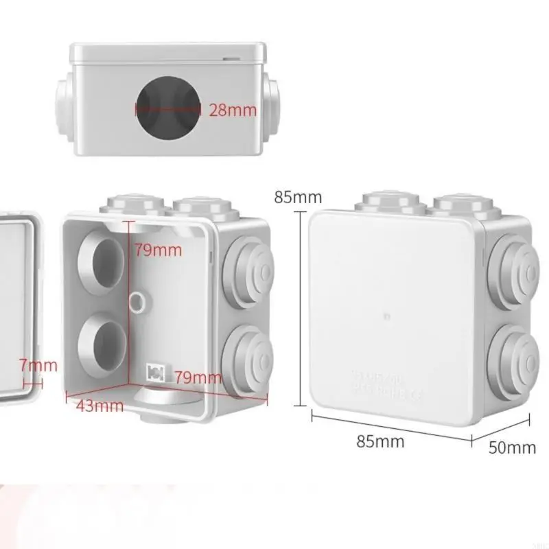 Insulated Plastic Junction Box Ensures Safe Outdoor Electrical Connection N0HC
Insulated Plastic Junction Box Ensures Safe Outdoor Electrical Connection N0HC