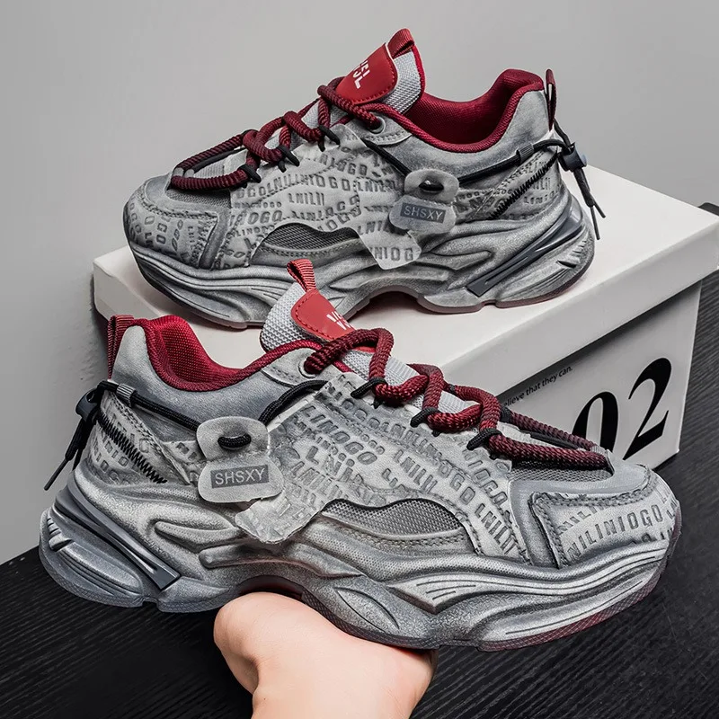 2026 New Casual Men Sneakers Fashion Comfort Leather Cushioning Jogging Men Shoes Designer High-end Mens Shoes Zapatillas Hombre
2026 New Casual Men Sneakers Fashion Comfort Leather Cushioning Jogging Men Shoes Designer High-end Mens Shoes Zapatillas Hombre