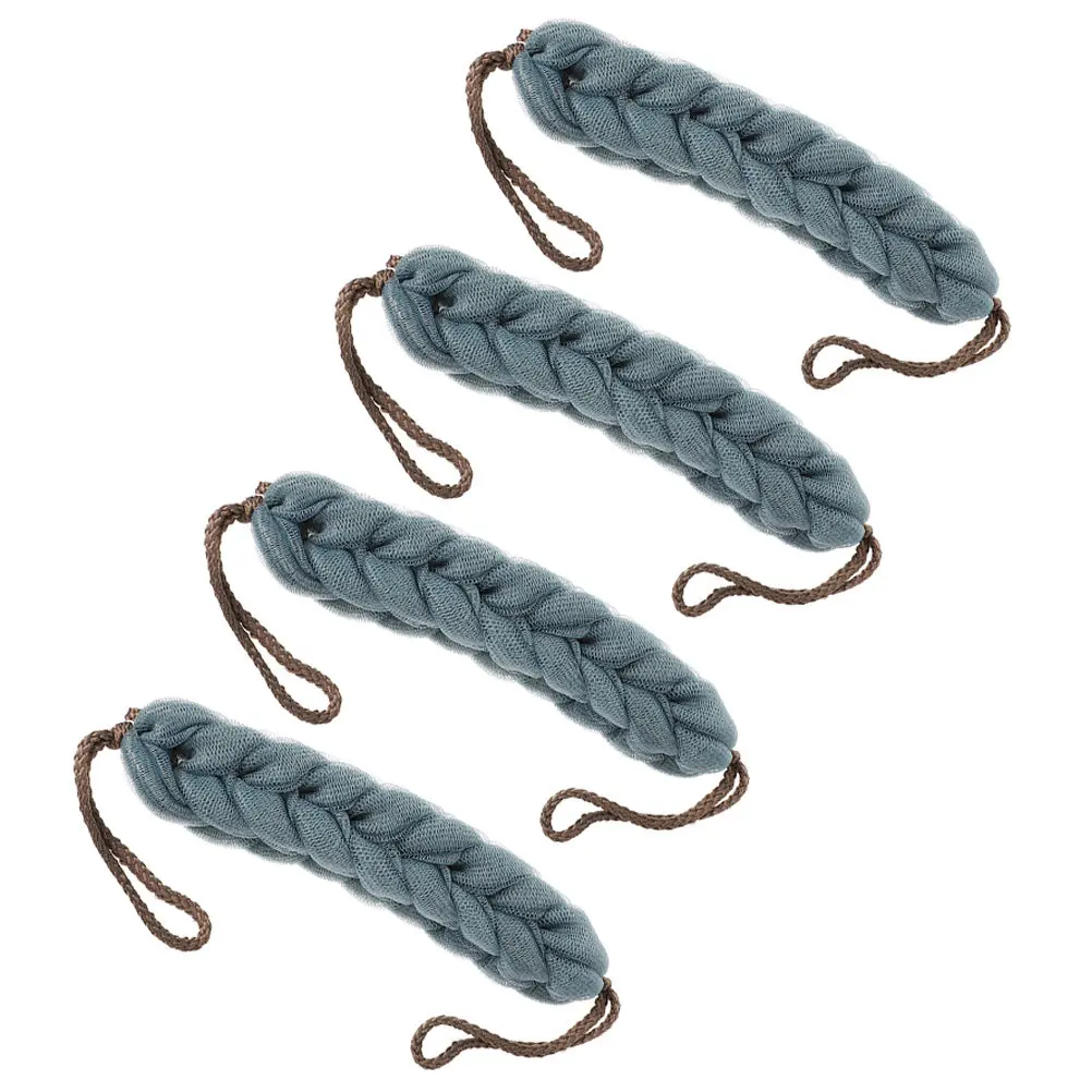 Набор из 4-х мочалок с длинной ручкой для душа и ванны, отшелушивающий инструмент для мытья тела, нежное очищение кожи, для труднодоступных участков
Набор из 4-х мочалок с длинной ручкой для душа и ванны, отшелушивающий инструмент для мытья тела, нежное очищение кожи, для труднодоступных участков