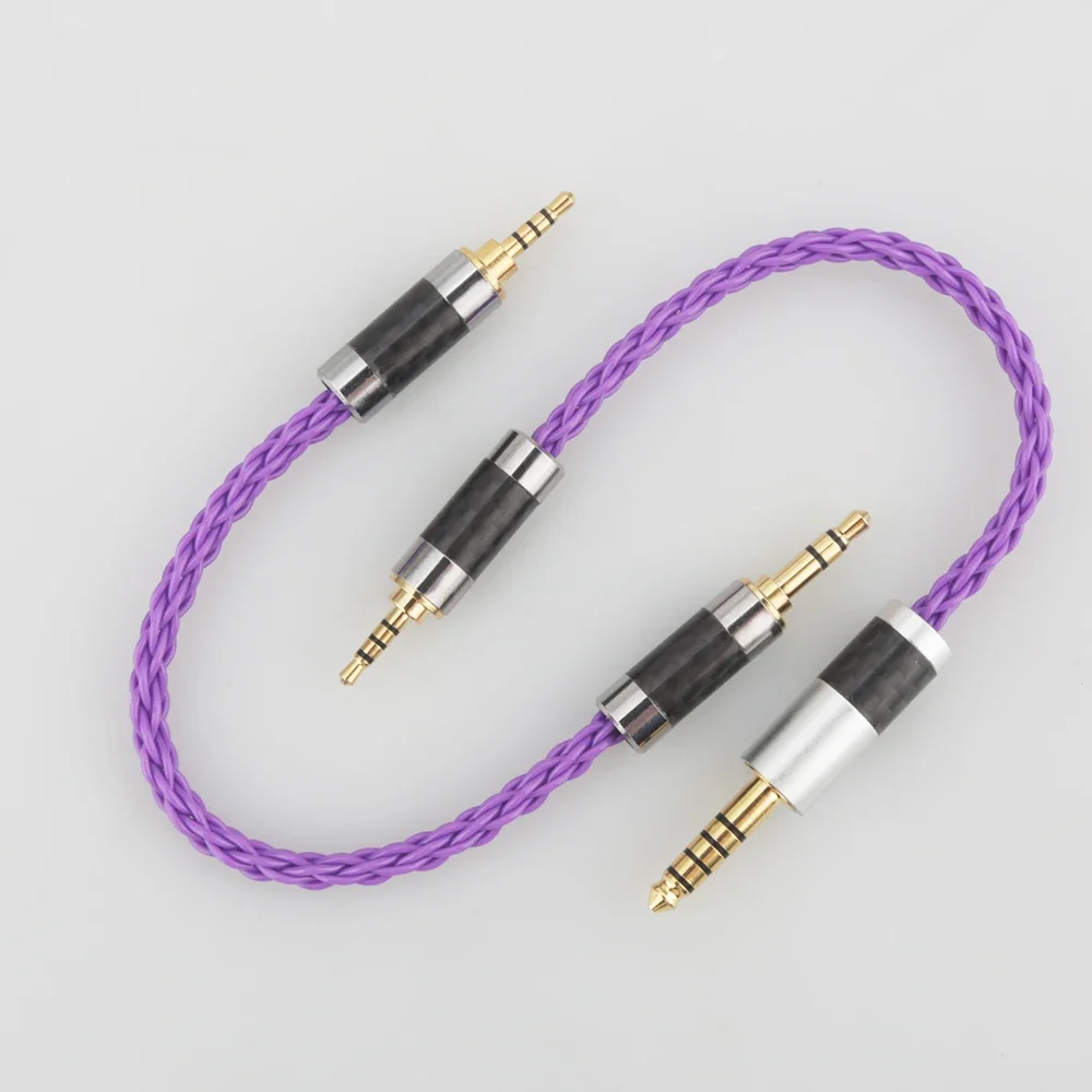 HIFI 2.5mm TRRS Male to 4.4mm Balanced Male Audio Adapter Cable, 4.4mm to 4.4 Balanced, 2.5mm to 3.5mm stereo Audio Cable
HIFI 2.5mm TRRS Male to 4.4mm Balanced Male Audio Adapter Cable, 4.4mm to 4.4 Balanced, 2.5mm to 3.5mm stereo Audio Cable