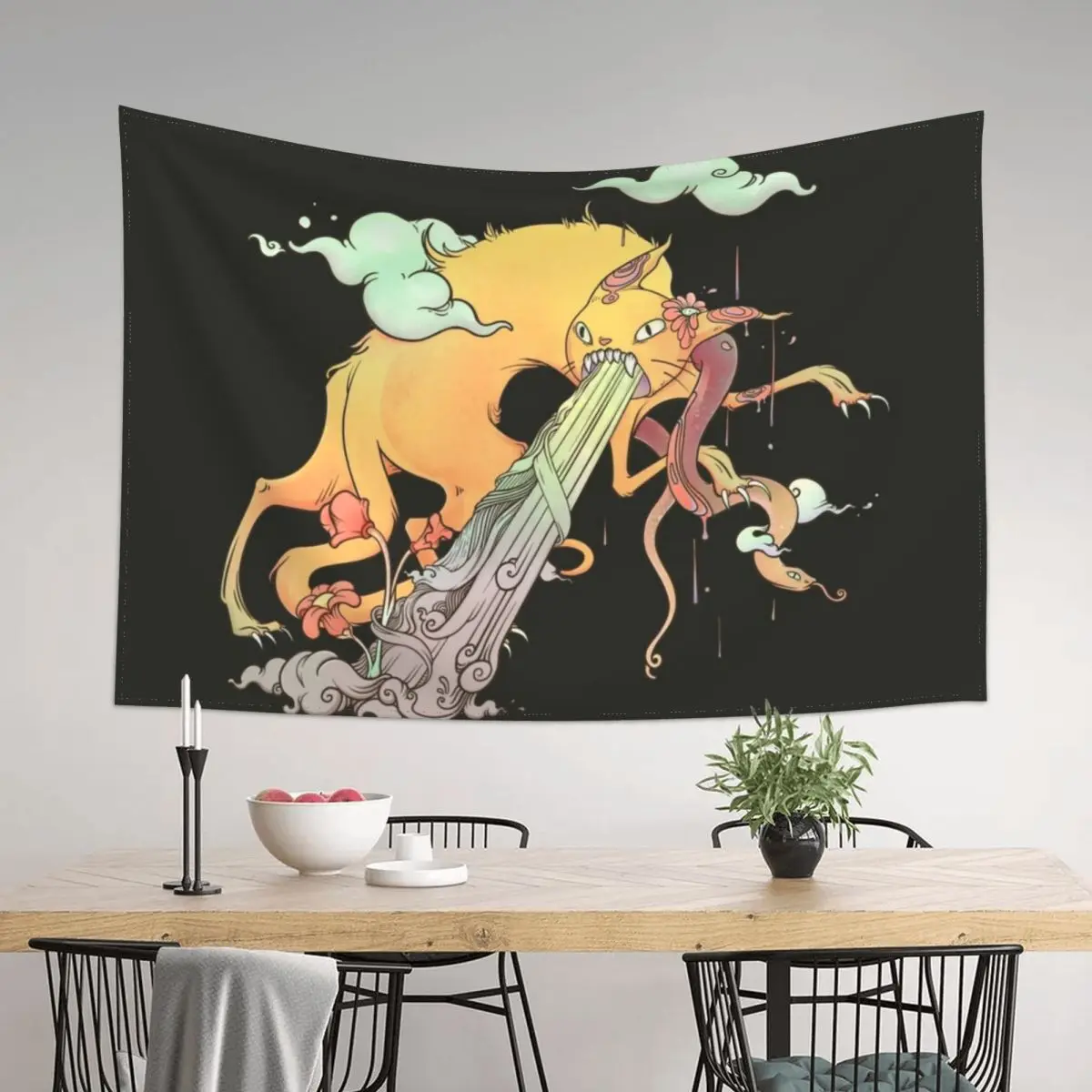 Strange Cat And Snake Surreal Art Tapestry House Decorations Cute Decor Decoration For Rooms Tapestry
Strange Cat And Snake Surreal Art Tapestry House Decorations Cute Decor Decoration For Rooms Tapestry