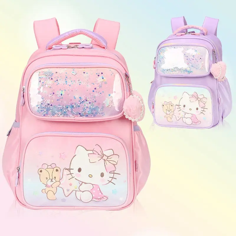 Sanrioed милый вместительный Детский рюкзак Hello Kitty с аниме, школьные сумки, Студенческая мультяшная сумка через плечо, дорожный подарок для друга
Sanrioed милый вместительный Детский рюкзак Hello Kitty с аниме, школьные сумки, Студенческая мультяшная сумка через плечо, дорожный подарок для друга