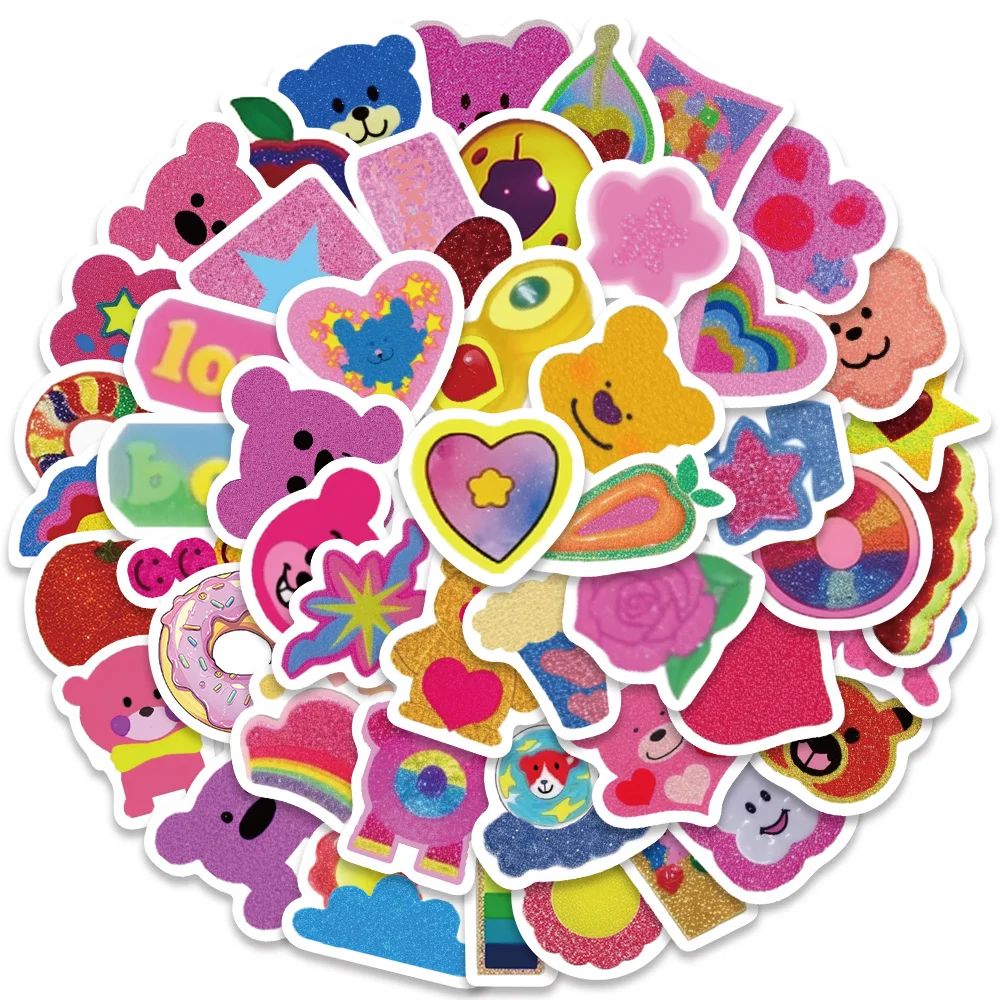 50pcs Waterproof Graffiti Cute Cartoon Bears Stickers For Luggage Laptop Guitar Skateboard Phone Decoration Vinyl Decals
50pcs Waterproof Graffiti Cute Cartoon Bears Stickers For Luggage Laptop Guitar Skateboard Phone Decoration Vinyl Decals