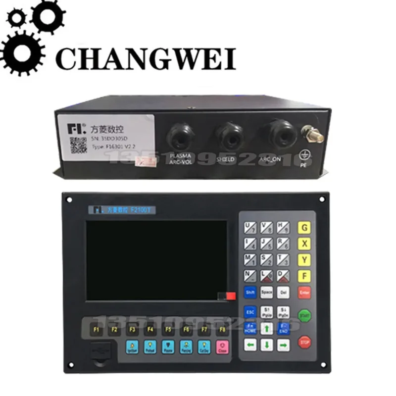 Latest F2100t V 5.0 Plasma Plane Cutting Controller Plasma Flame Cutting Machine 2 Axis Cnc System + F16301 Voltage Divider
Latest F2100t V 5.0 Plasma Plane Cutting Controller Plasma Flame Cutting Machine 2 Axis Cnc System + F16301 Voltage Divider