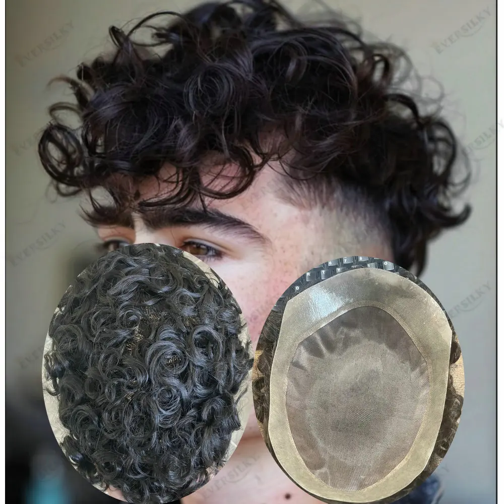 Мужской незаметный парик из натуральных волос с линией роста волос 20/24/28 мм, кудрявый, дышащий, на моноленточной полиуретановой основе, недорогой, для маскировки выпадения волос
Мужской незаметный парик из натуральных волос с линией роста волос 20/24/28 мм, кудрявый, дышащий, на моноленточной полиуретановой основе, недорогой, для маскировки выпадения волос