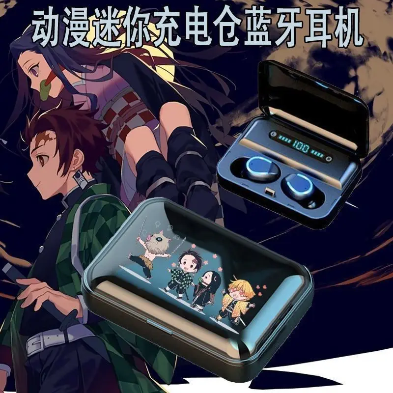 Demon Slayer Bluetooth Headphones Wireless Earbuds Waterproof Noise Cancellation Sports Headphones Cartoon Kamado Nezuko Gift
Demon Slayer Bluetooth Headphones Wireless Earbuds Waterproof Noise Cancellation Sports Headphones Cartoon Kamado Nezuko Gift