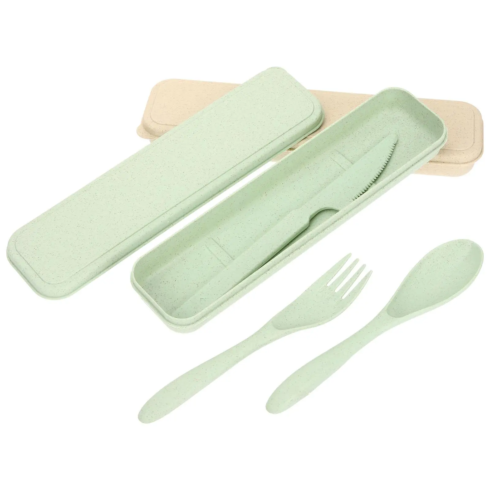 2 Sets Portable Tableware Camping Dishware Travel Cutlery Set Storage Box Picnic Hiking BBQ Outdoor Kitchen Utensils
2 Sets Portable Tableware Camping Dishware Travel Cutlery Set Storage Box Picnic Hiking BBQ Outdoor Kitchen Utensils