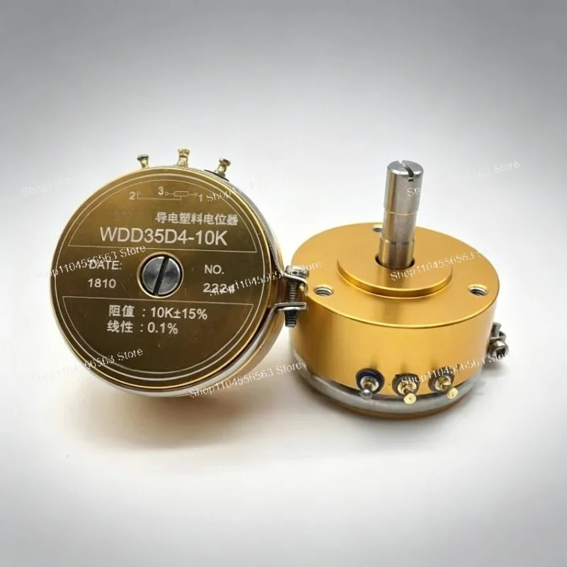 WDD35D4 Conductive Plastic Potentiometer 1K 2K 5K 10K Linear 0.1%
WDD35D4 Conductive Plastic Potentiometer 1K 2K 5K 10K Linear 0.1%