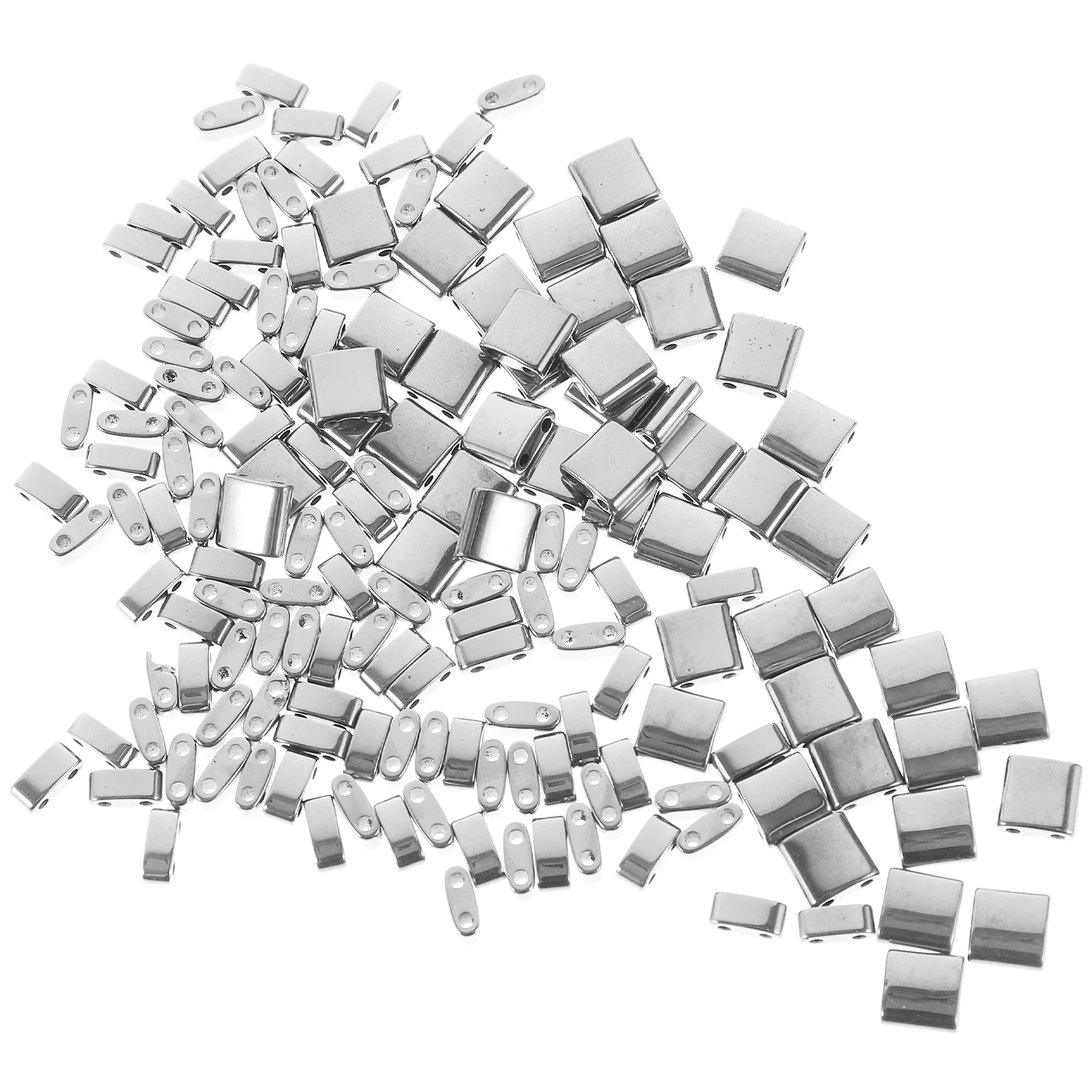 150pcs Double Hole Glass Beads Square DIY Craft Flat Spacer Jewelry Making Supplies Bracelets Charms Loose Beads
150pcs Double Hole Glass Beads Square DIY Craft Flat Spacer Jewelry Making Supplies Bracelets Charms Loose Beads