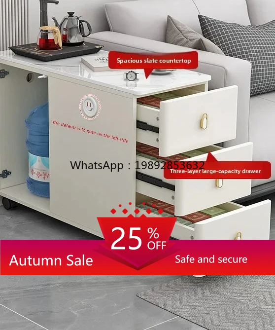 Luxury Sofa Side Cabinet Small Apartment Movable Home Coffee Table Simple Modern Rock Board Living
Luxury Sofa Side Cabinet Small Apartment Movable Home Coffee Table Simple Modern Rock Board Living