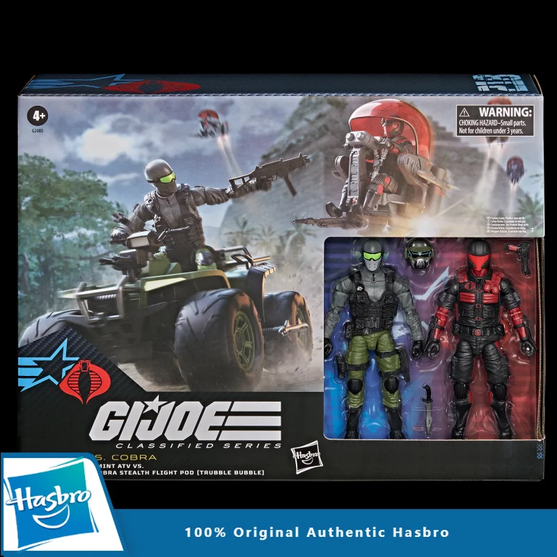 Pre-Order Hasbro G.I. Joe Classified Series Snake Eyes ATV vs. Cobra Stealth Flight Pod Set 6-inch Action Figure Collectible Toy
Pre-Order Hasbro G.I. Joe Classified Series Snake Eyes ATV vs. Cobra Stealth Flight Pod Set 6-inch Action Figure Collectible Toy