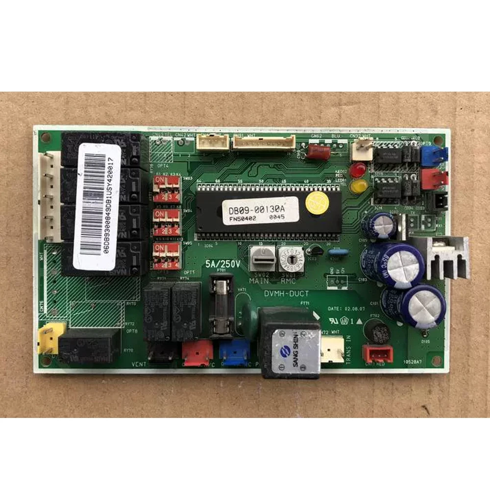 DB09-00130A Оригинальная плата управления материнской платой для кондиционера Samsung
DB09-00130A Оригинальная плата управления материнской платой для кондиционера Samsung