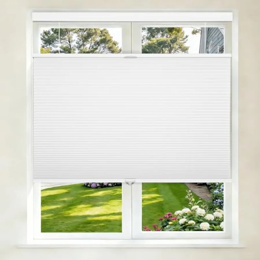 Top Down Bottom Up Cellular Shades Cordless 35" Wx64 H Pull Down Honeycomb Blinds for Windows Room Darkening Blinds and Shades
Top Down Bottom Up Cellular Shades Cordless 35" Wx64 H Pull Down Honeycomb Blinds for Windows Room Darkening Blinds and Shades