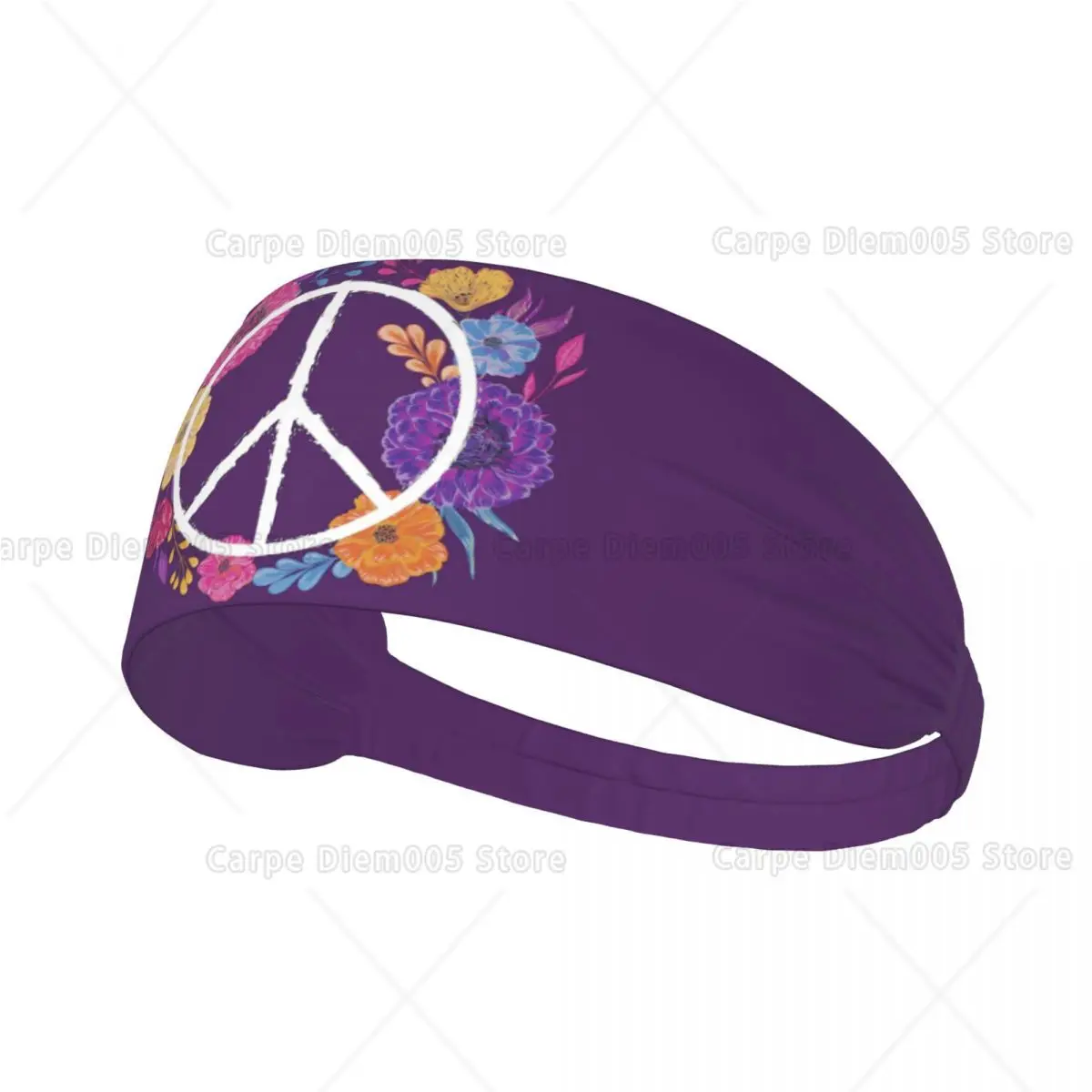 Повязка на голову в богемном стиле с фиолетовым знаком мира и цветочным принтом, нескользящая, впитывающая пот, для йоги, бега, повседневного использования, аксессуар для волос в стиле хиппи
Повязка на голову в богемном стиле с фиолетовым знаком мира и цветочным принтом, нескользящая, впитывающая пот, для йоги, бега, повседневного использования, аксессуар для волос в стиле хиппи