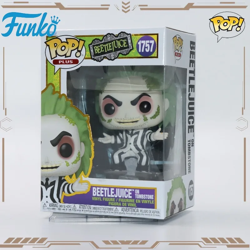 Funko POP Original Genuine Beetlejuice on Tombstone 1757 Action Figure Toys for Boys Girls Gift Collectible Model Ornaments
Funko POP Original Genuine Beetlejuice on Tombstone 1757 Action Figure Toys for Boys Girls Gift Collectible Model Ornaments