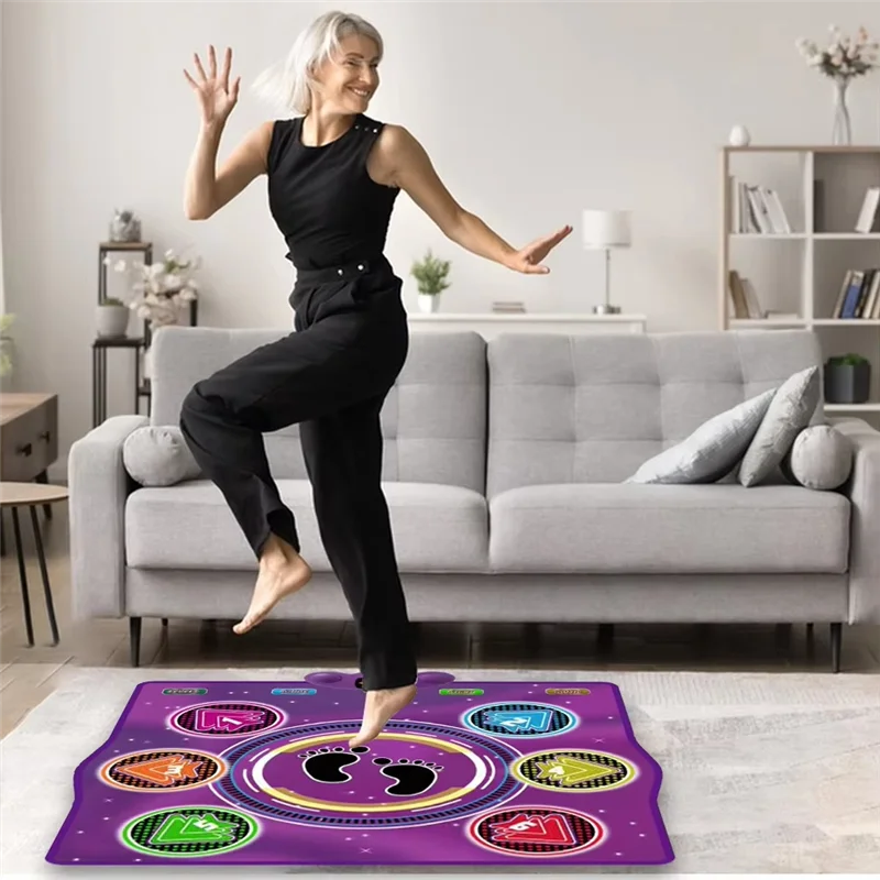ABJA-Fun Family Music Game Mat: Electronic Dance Pad With Wireless BT For Kids And Adults Exercise Games
ABJA-Fun Family Music Game Mat: Electronic Dance Pad With Wireless BT For Kids And Adults Exercise Games