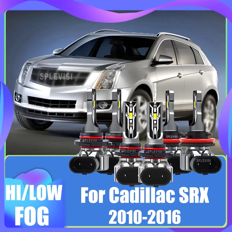LED Fog Light Kit High Low Beam Universal IP68 Waterproof Headlamp Set For Cadillac SRX 2010 2011 2012 2013 2014 2015 2016
LED Fog Light Kit High Low Beam Universal IP68 Waterproof Headlamp Set For Cadillac SRX 2010 2011 2012 2013 2014 2015 2016