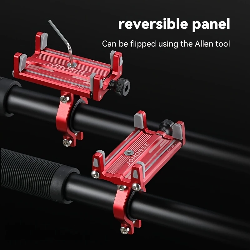 1PCSAluminum alloy motorcycle phone holder,Bicycle、Handle-mounted phone holder,360°Rotatable Universal Bicycle Phone Holder
1PCSAluminum alloy motorcycle phone holder,Bicycle、Handle-mounted phone holder,360°Rotatable Universal Bicycle Phone Holder