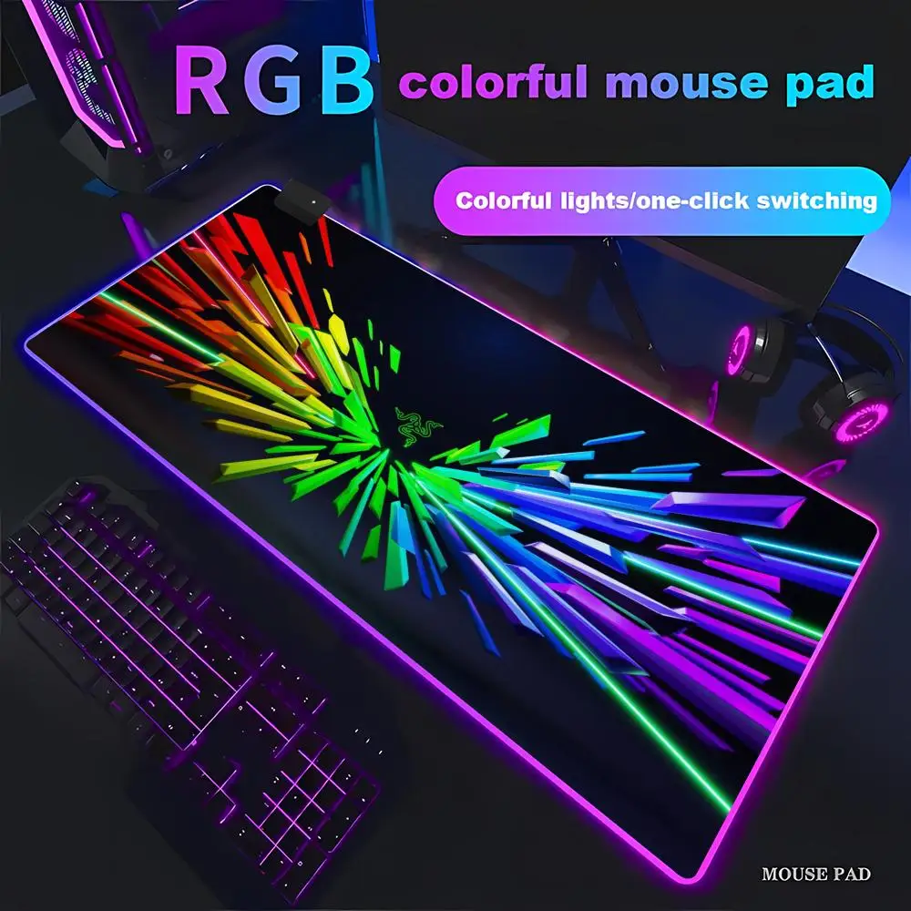 RGB Mouse Pad Anime Razer Fashion Luxury Gaming Accessories Varmilo Keyboard Desk Mat Gabinete Gamer Carpet Mouse Mats HYBXAXC
RGB Mouse Pad Anime Razer Fashion Luxury Gaming Accessories Varmilo Keyboard Desk Mat Gabinete Gamer Carpet Mouse Mats HYBXAXC