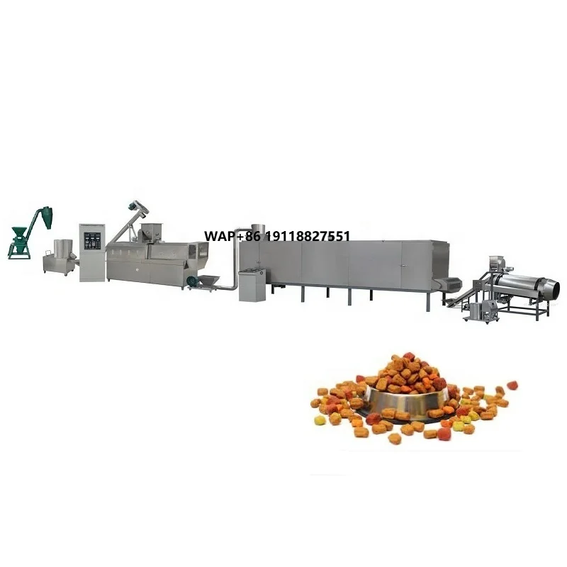 Pet Balanced Food Machine Dog Food Production Line Pet Dog Feed Extruder Machinery
Pet Balanced Food Machine Dog Food Production Line Pet Dog Feed Extruder Machinery