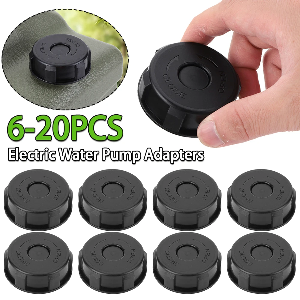 6-20PCS Electric Water Pump Adapter Universal Portable Water Dispenser Adapter Water Tank Adapter Cover for Outdoor Water Tank
6-20PCS Electric Water Pump Adapter Universal Portable Water Dispenser Adapter Water Tank Adapter Cover for Outdoor Water Tank