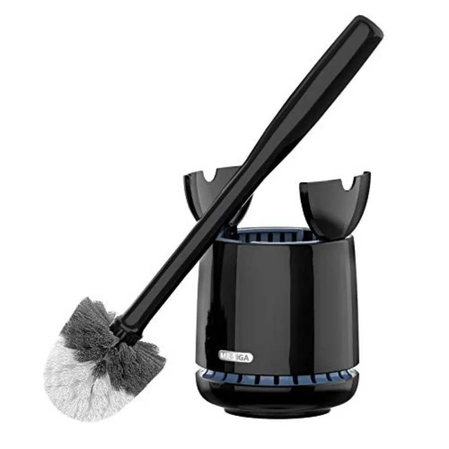 Curated Picks Toilet Bowl Brush and Holder, Premium Quality, with Solid Handle and Durable Bristles for Bathroom Cleaning, Blac
Curated Picks Toilet Bowl Brush and Holder, Premium Quality, with Solid Handle and Durable Bristles for Bathroom Cleaning, Blac